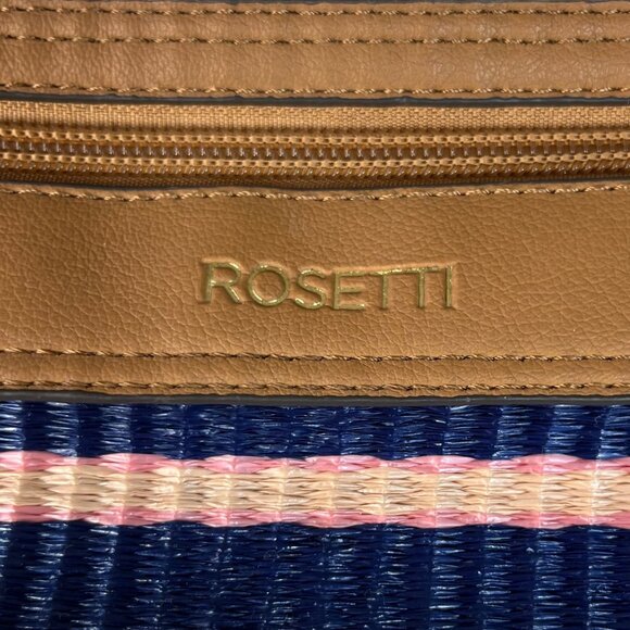 Rosetti Womens Crossbody Bag Striped Pattern Adjustable Strap - Picture 9 of 11